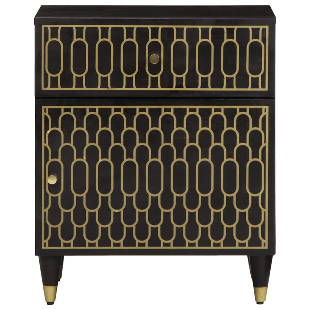 Noptieră, 50x33x60 cm, lemn masiv de mango