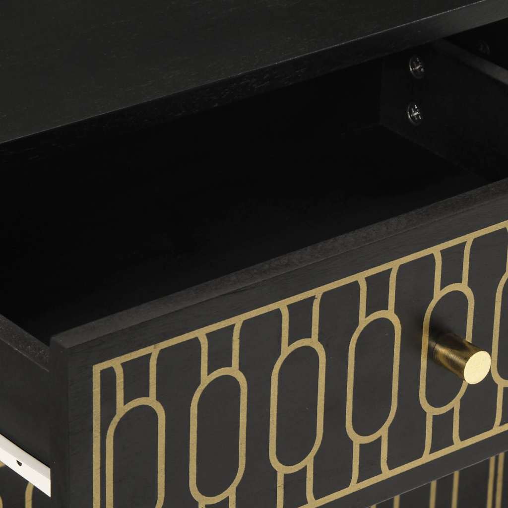 Noptieră, 50x33x60 cm, lemn masiv de mango