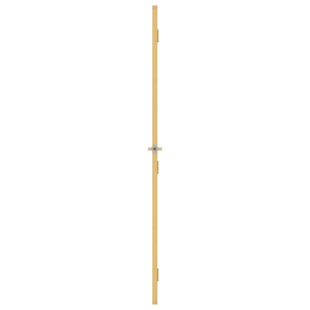 Ușă interior Slim auriu 76x201,5 cm sticlă securizată/aluminiu