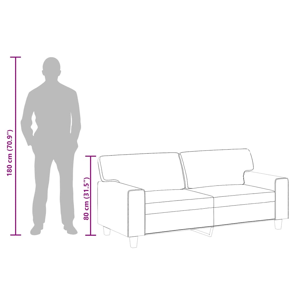 Canapea cu 2 locuri, roșu vin, 140 cm, piele ecologică