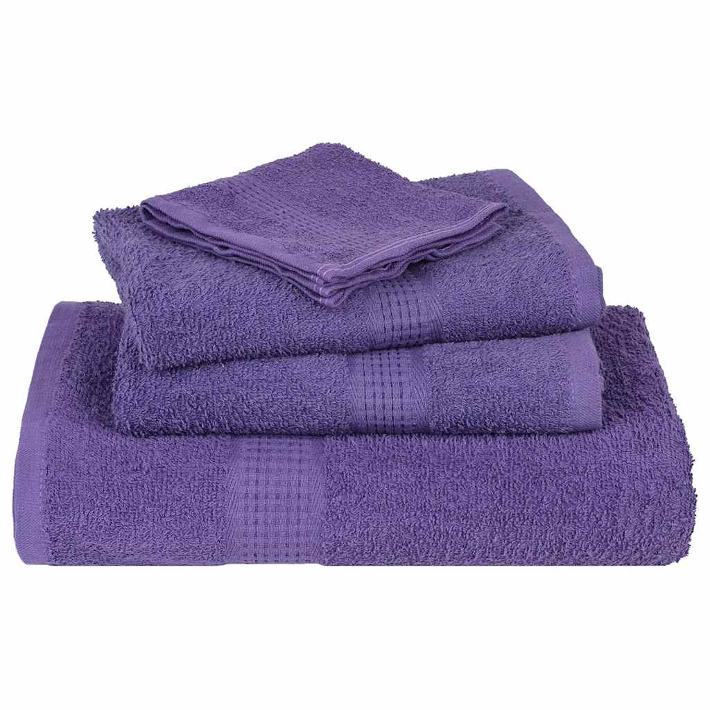 Set prosoape FROGN 8 piese, violet, 360 g/m²