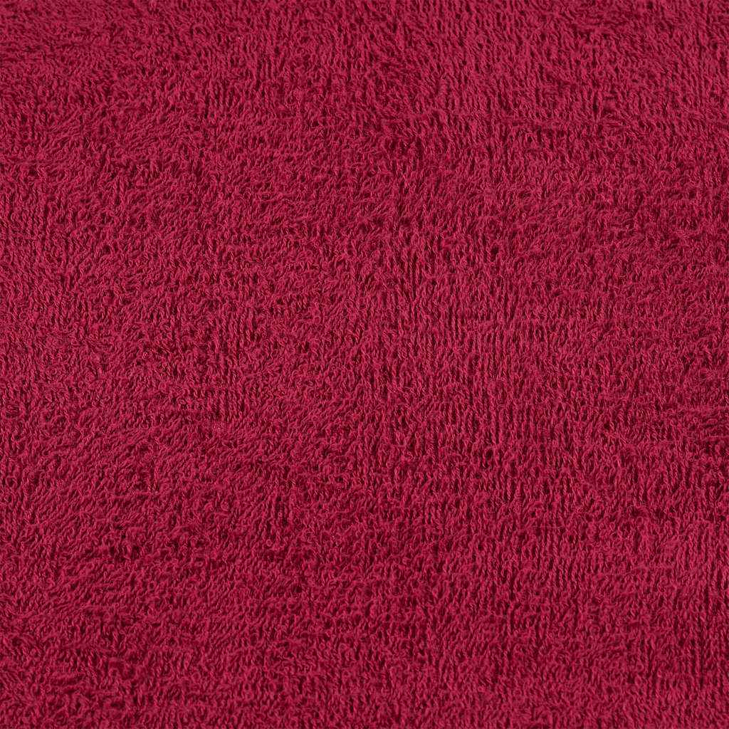 Set prosoape 12 piese Bordeaux 360 g/m² 100% bumbac