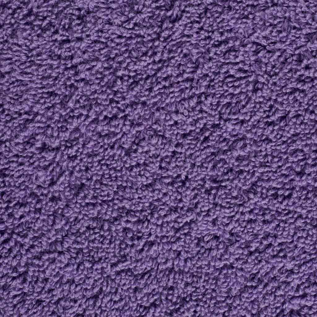 Prosoape de saună premium SOLUND 10 buc. violet 80x200cm 600gsm