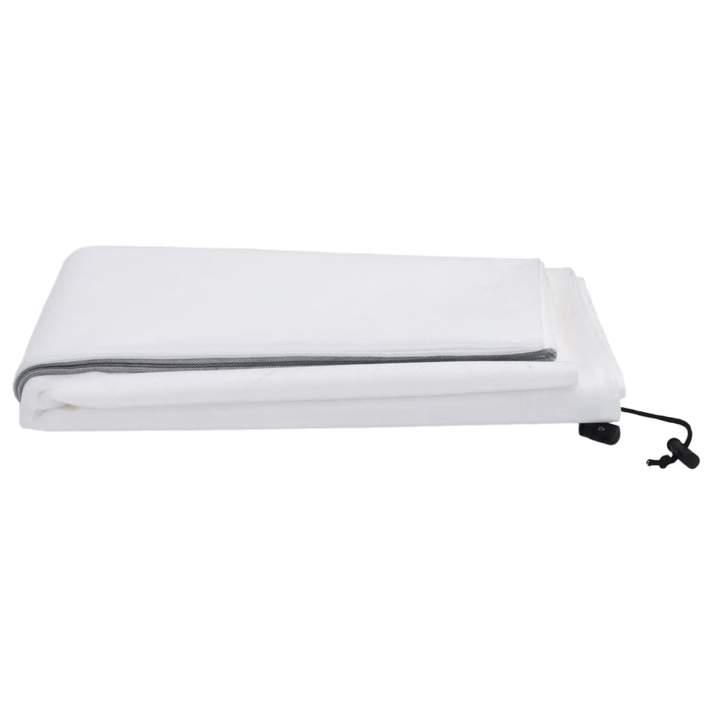 Protecție de fleece plante, cu fermoar, 70 g/m², 3,93x3,5 m