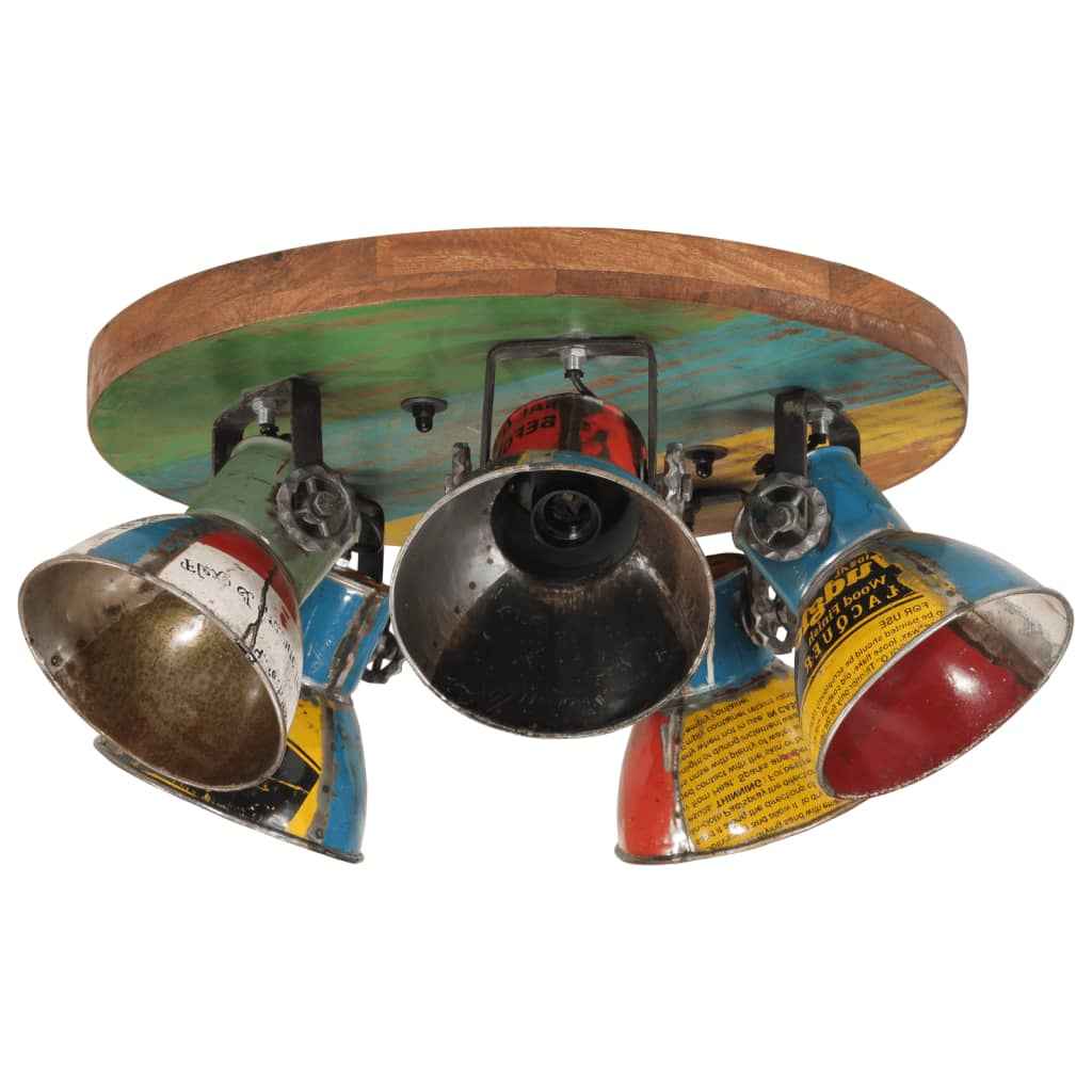 Lampă de tavan 25 W, multicolor, 50x50x25 cm, E27