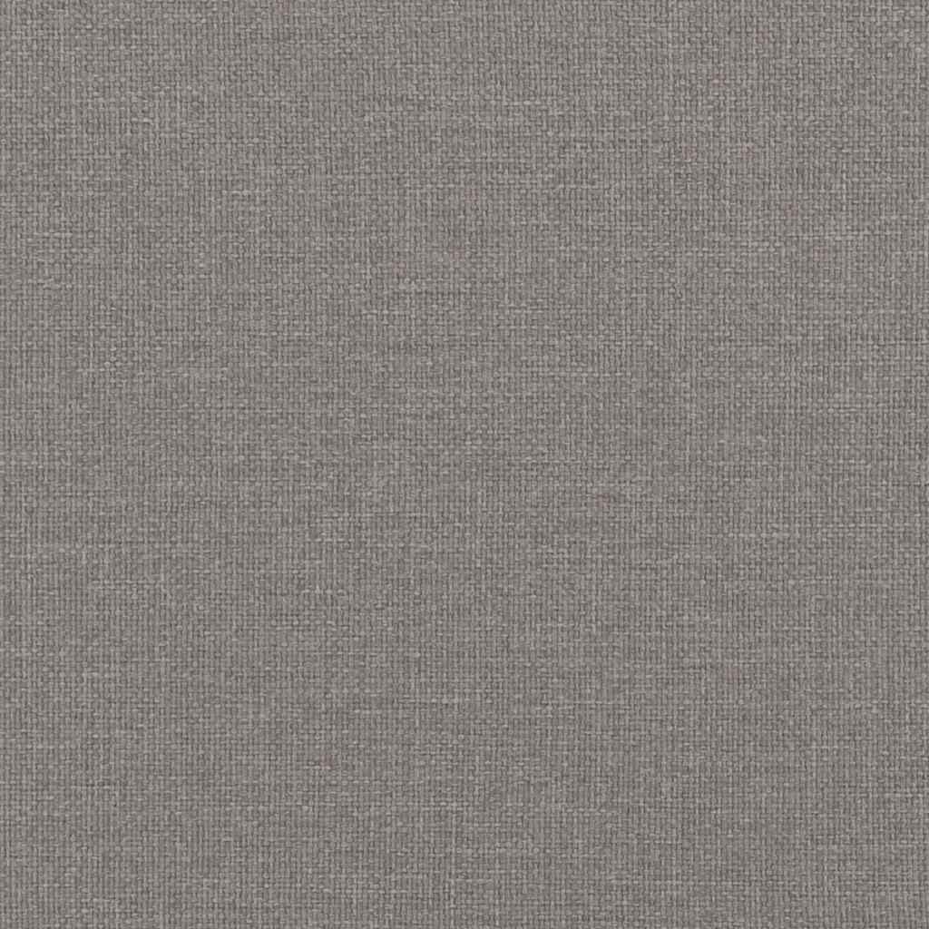 Fotoliu de masaj rabatabil, gri taupe, material textil