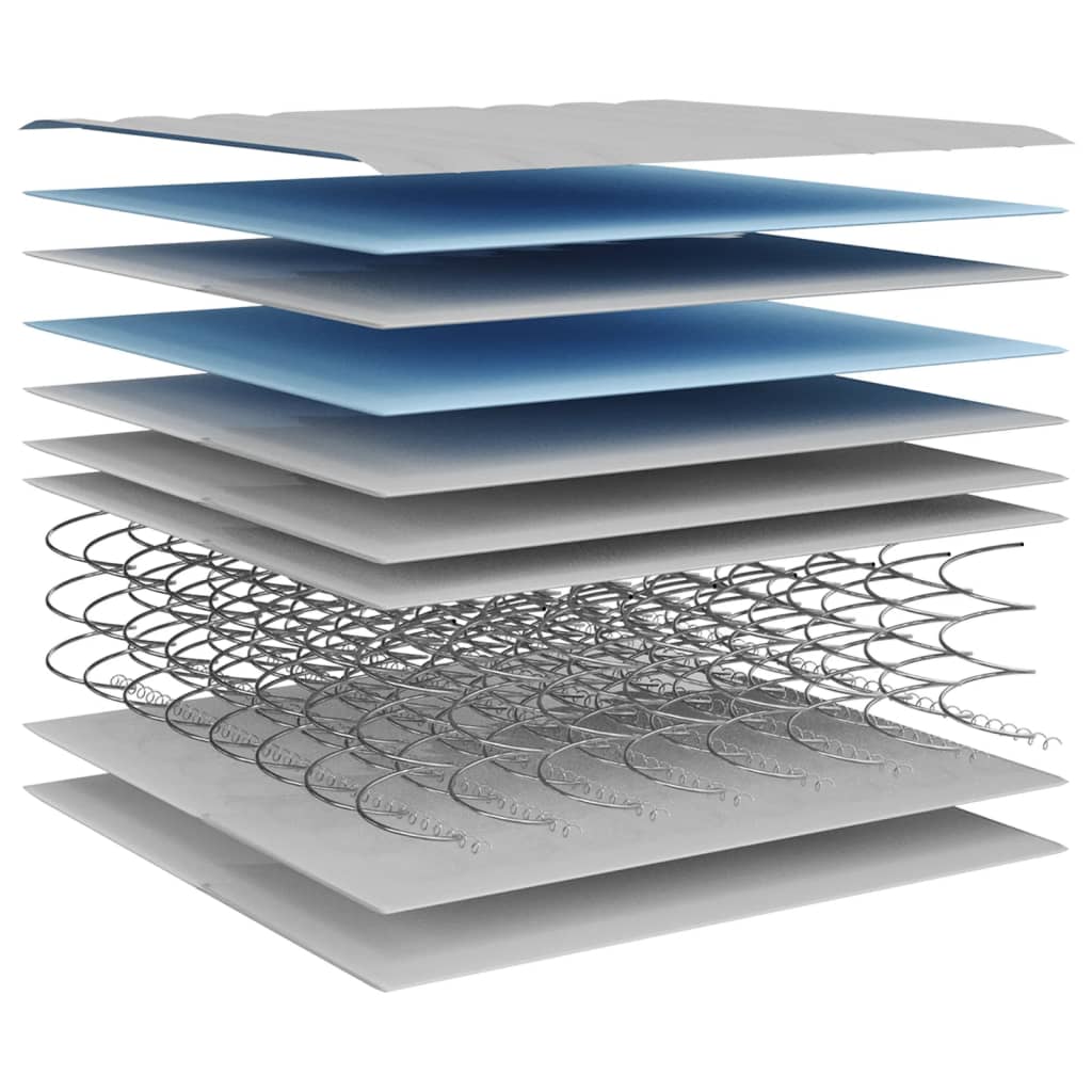 Saltea cu arcuri bonnell, fermitate medie, 80x220 cm