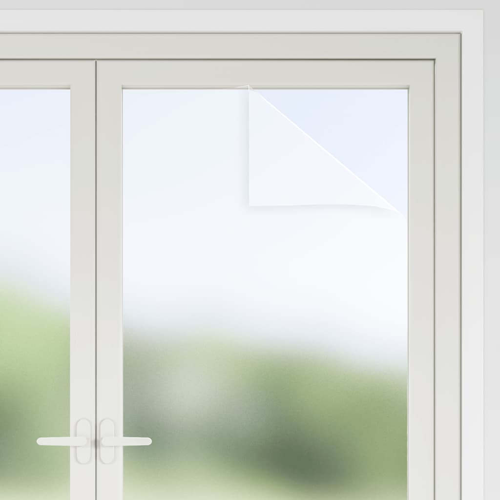 Folii fereastra, mată, alb, PVC