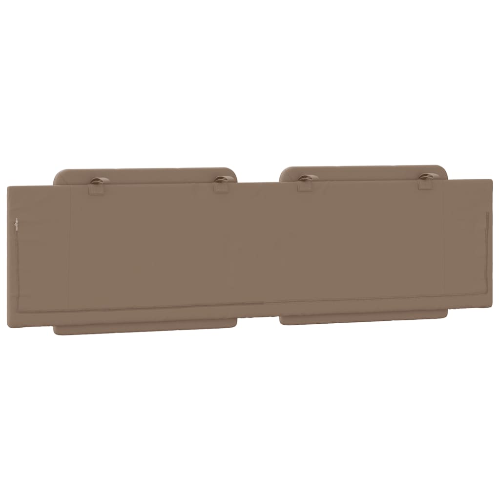 Pernă pentru tăblie pat, Zadar, cappuccino, 180 cm, piele artificială