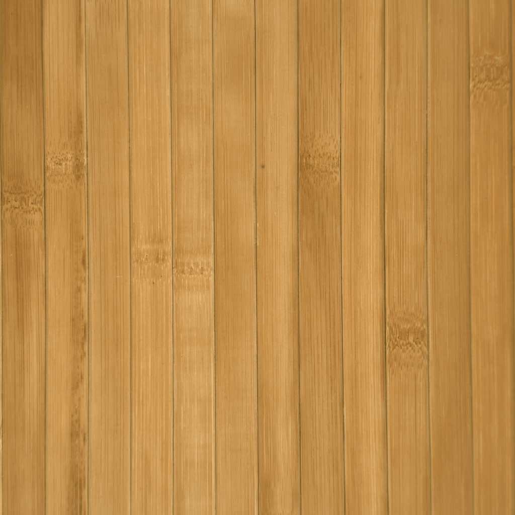 Covor dreptunghiular, natural, 100x300 cm, bambus