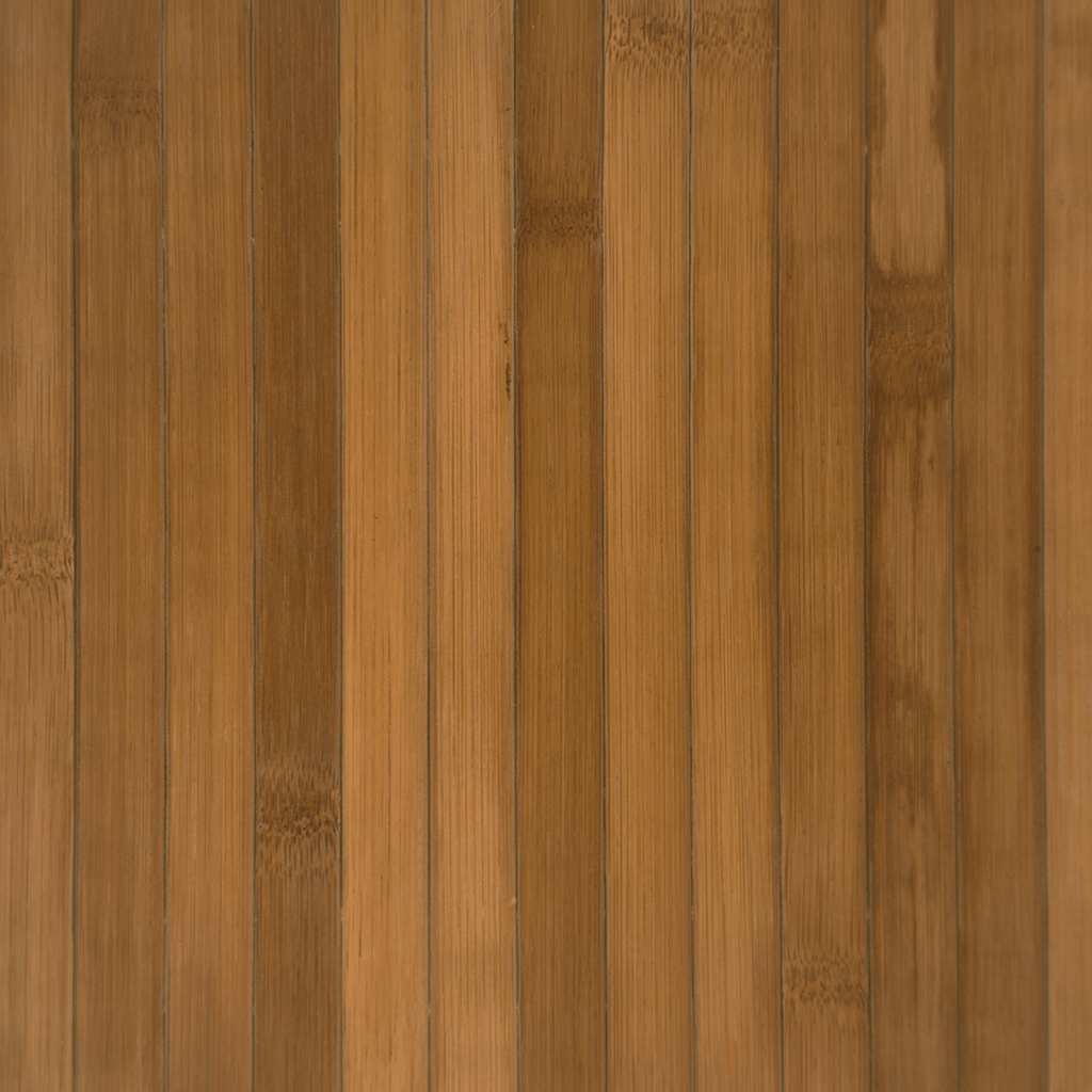 Covor dreptunghiular, maro, 100x400 cm, bambus