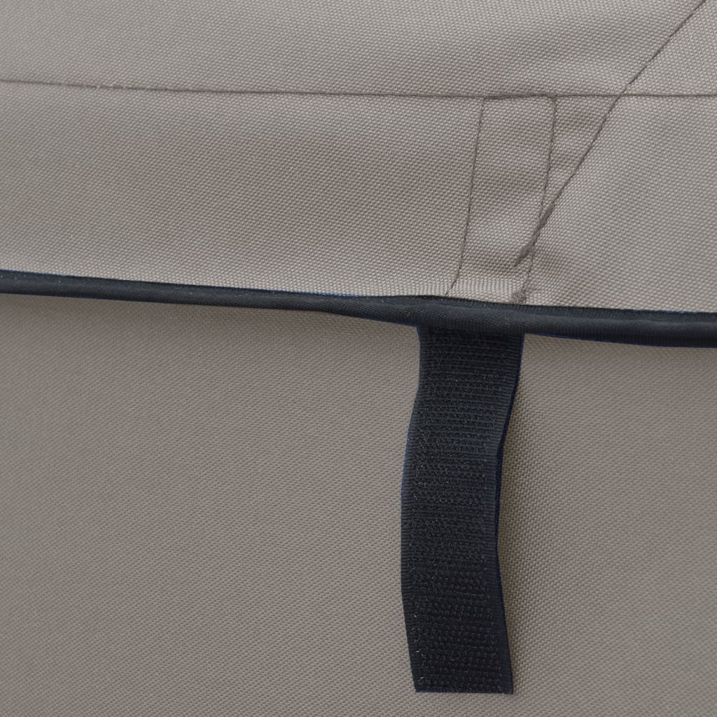 Parasolar Bimini 3 arcuri pereți laterali, 183x(185-198)x137 cm