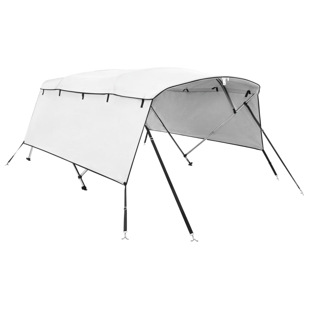 Parasolar Bimini 4 arcuri, pereți laterali 243x(170-182)x137 cm