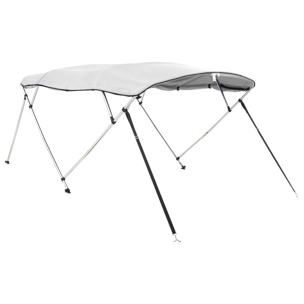 Parasolar Bimini 4 arcuri, pereți laterali 243x(170-182)x137 cm