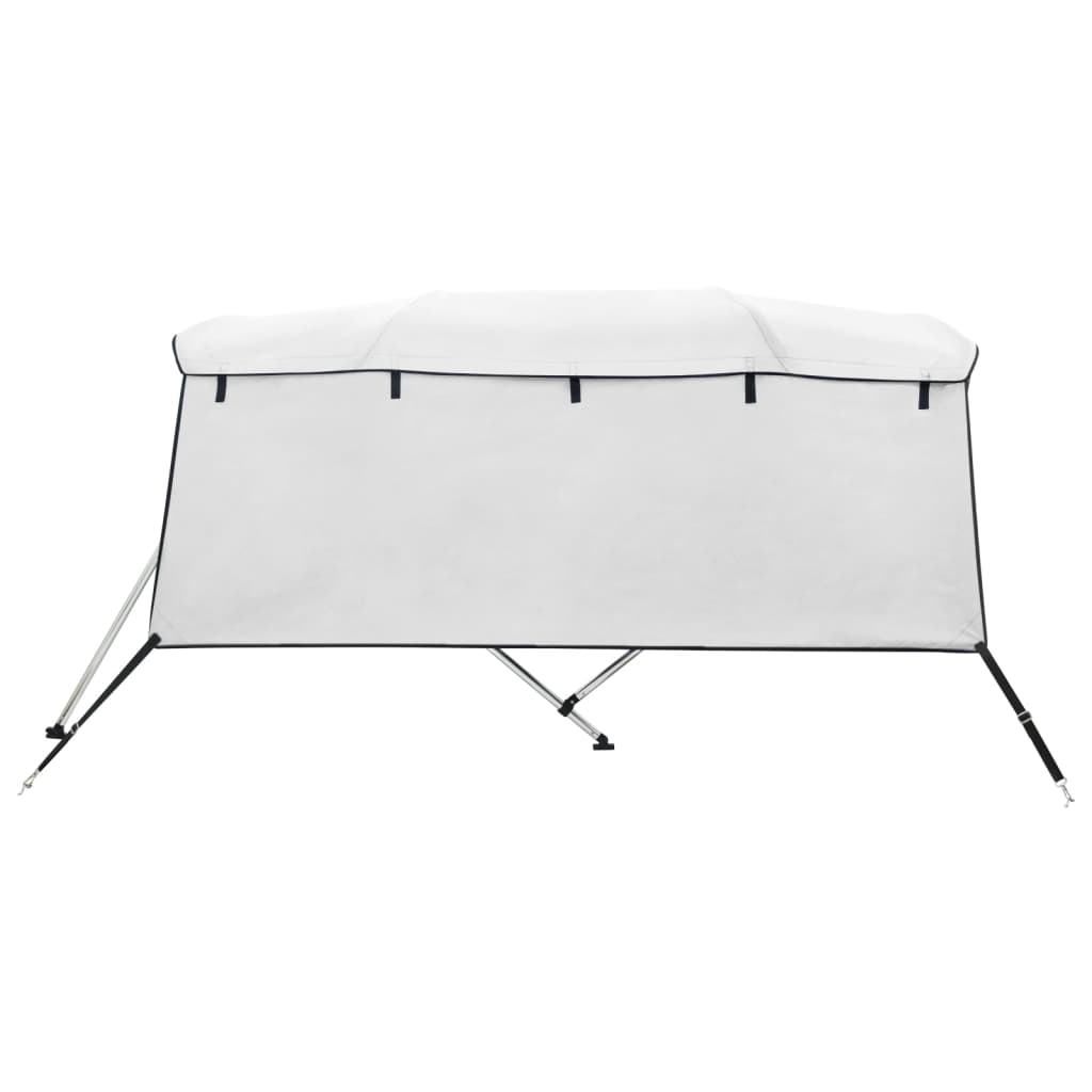 Parasolar Bimini 4 arcuri, pereți laterali 243x(170-182)x137 cm