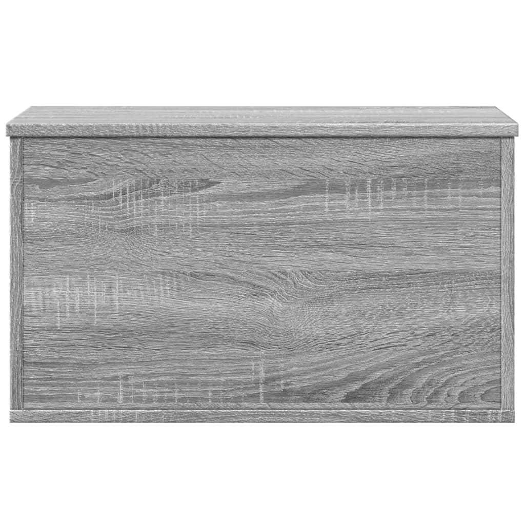 Cutie de depozitare, gri sonoma, 60x35x35 cm, lemn prelucrat