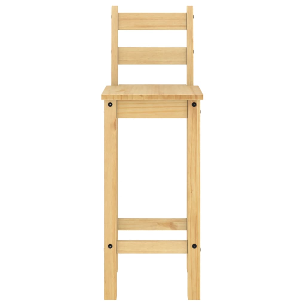 Set mobilier de bar, 3 piese, lemn masiv de pin