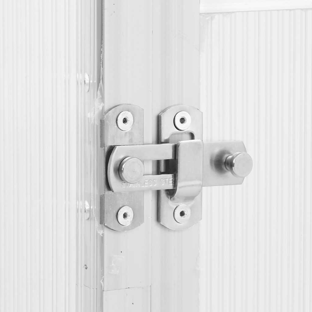 Sere cu cadru de bază, argintiu, 169x58x195 cm, aluminiu