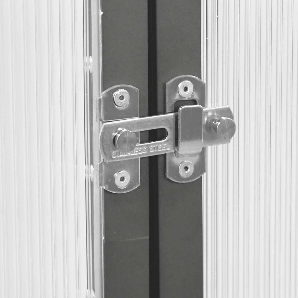 Sere cu cadru de bază, antracit, 169x169x195 cm, aluminiu