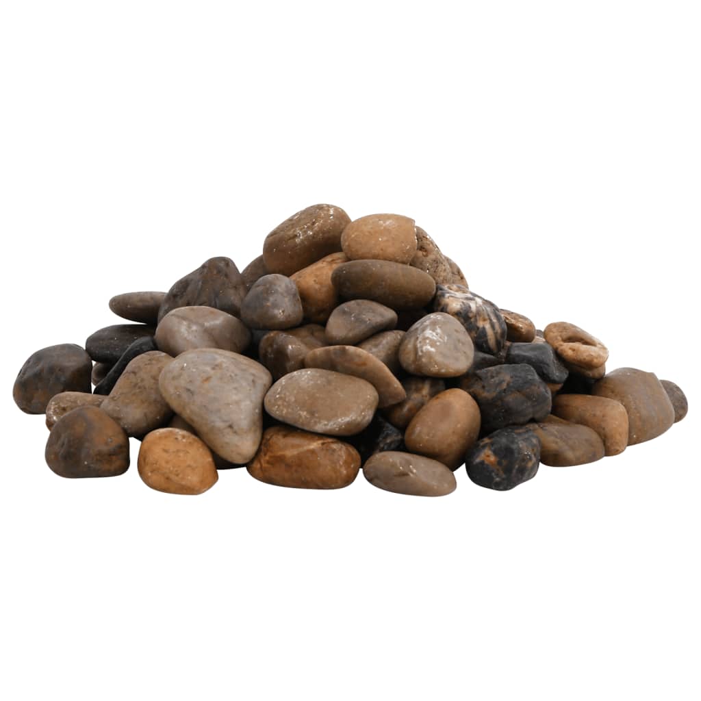 Pietricele lustruite, 25 kg, culori mixte, 2-5 cm - Vendito