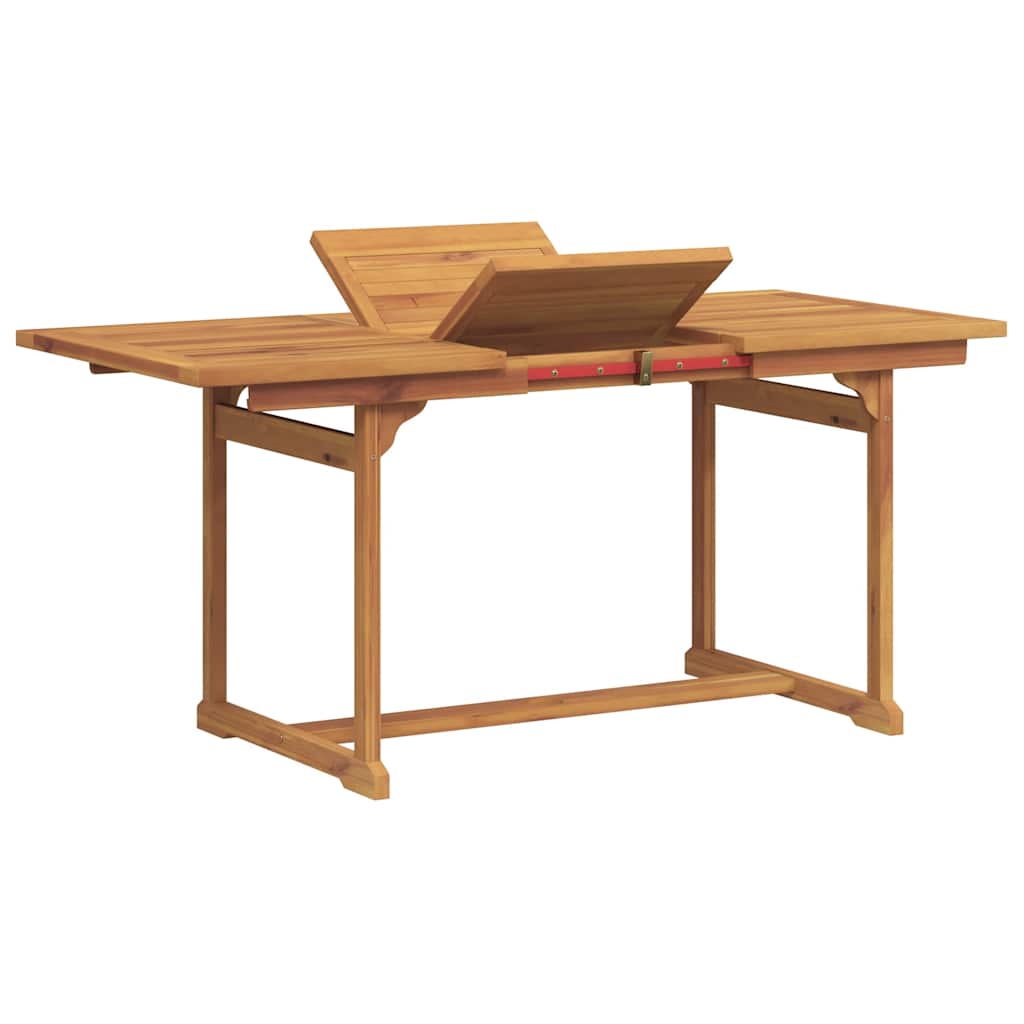 Set mobilier de grădină, 5 piese, lemn masiv acacia/textilenă