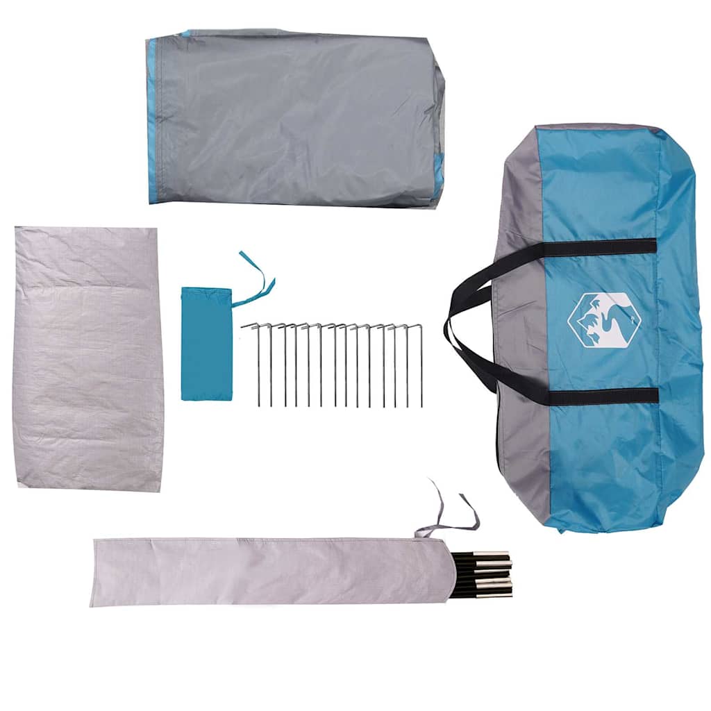 Cort familie Igloo pentru 6 persoane Albastru rezistent la apă