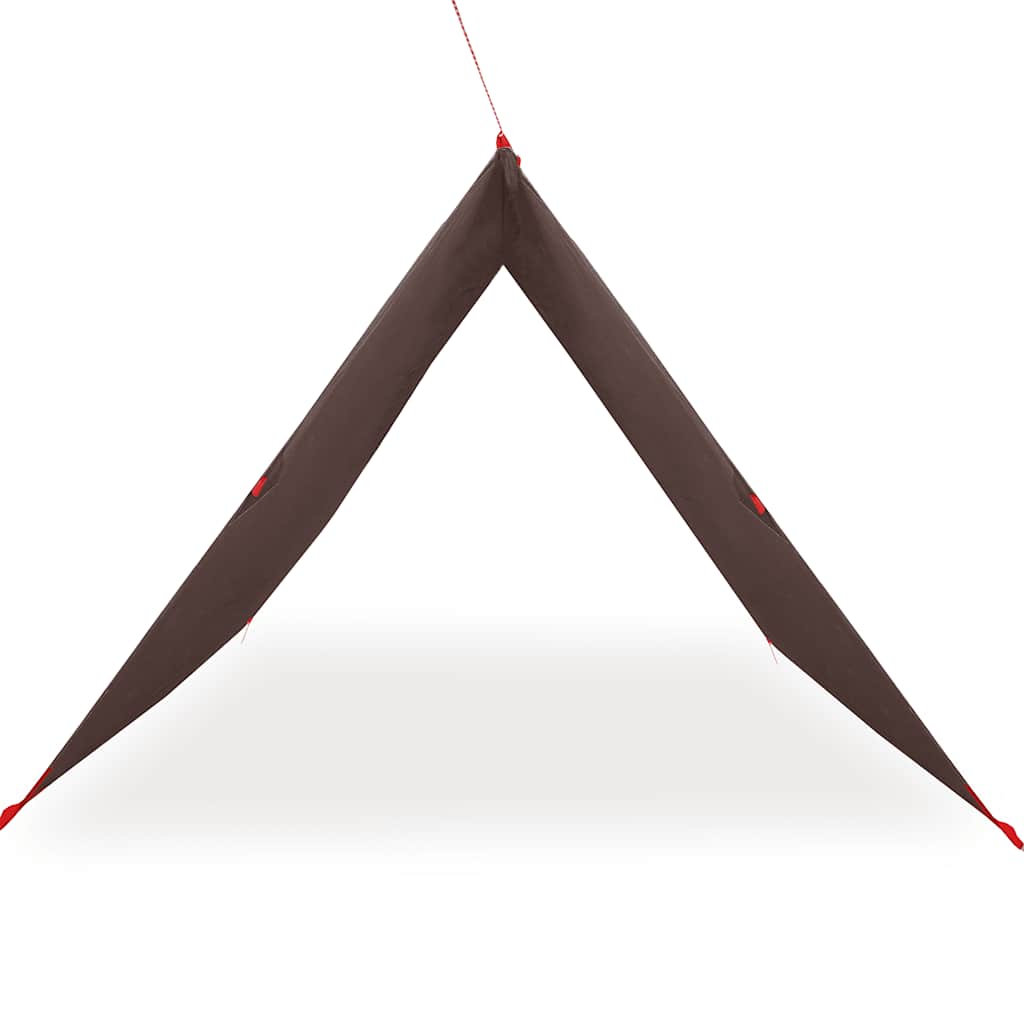 Prelată de camping, maro, 366x306 cm, impermeabilă