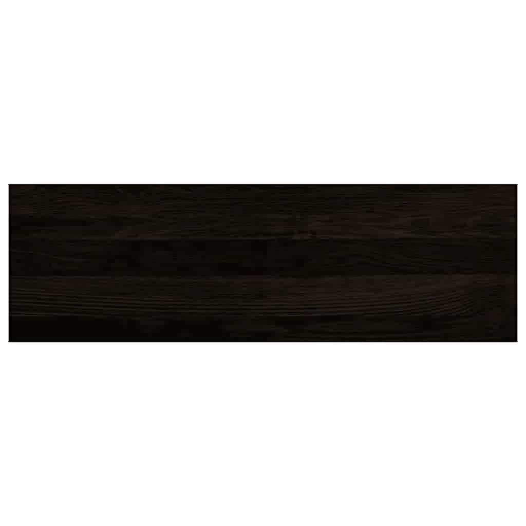 Trepte de scară 16 buc maro închis lemn masiv de stejar