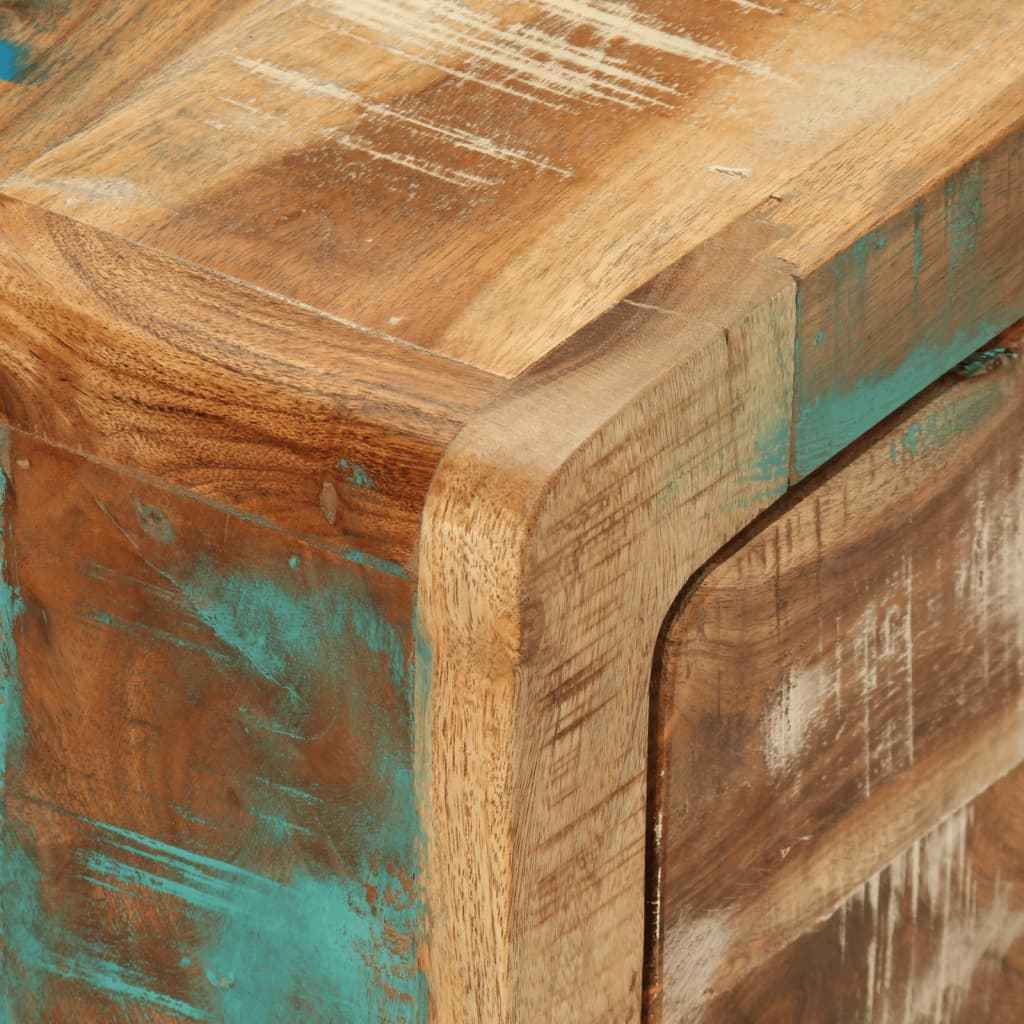 Măsuță de cafea, 89x55x29 cm, lemn masiv reciclat