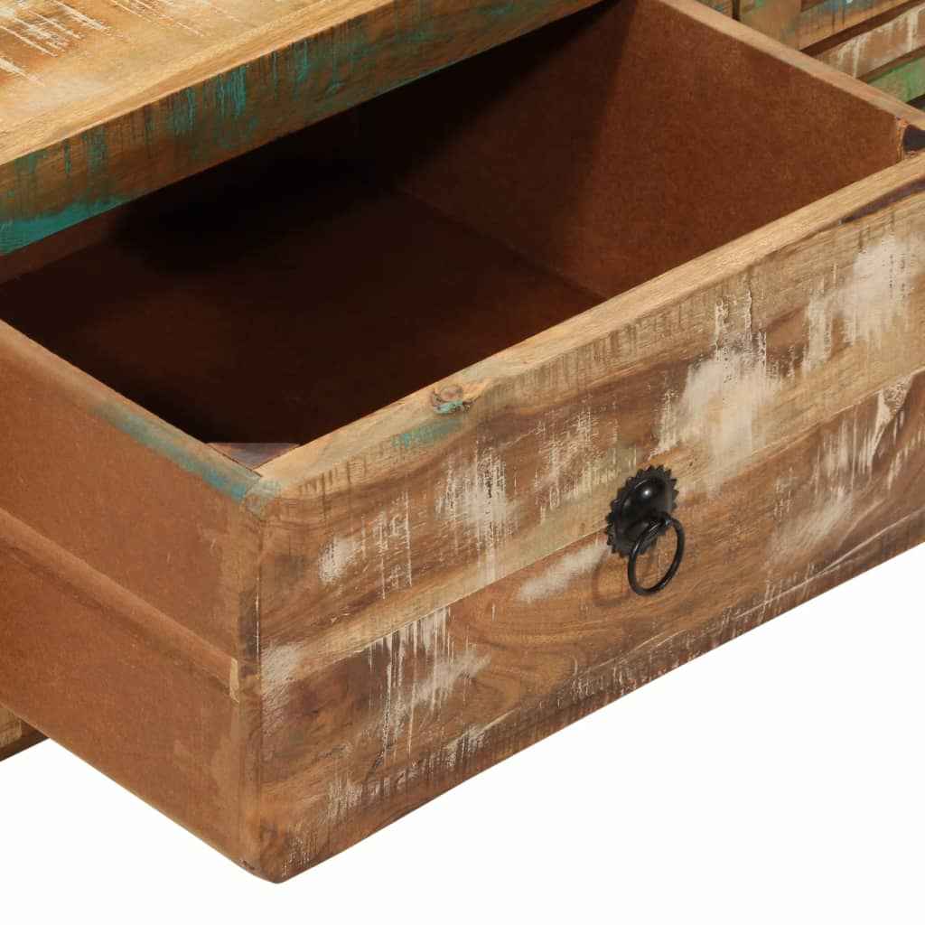 Măsuță de cafea, 89x55x29 cm, lemn masiv reciclat