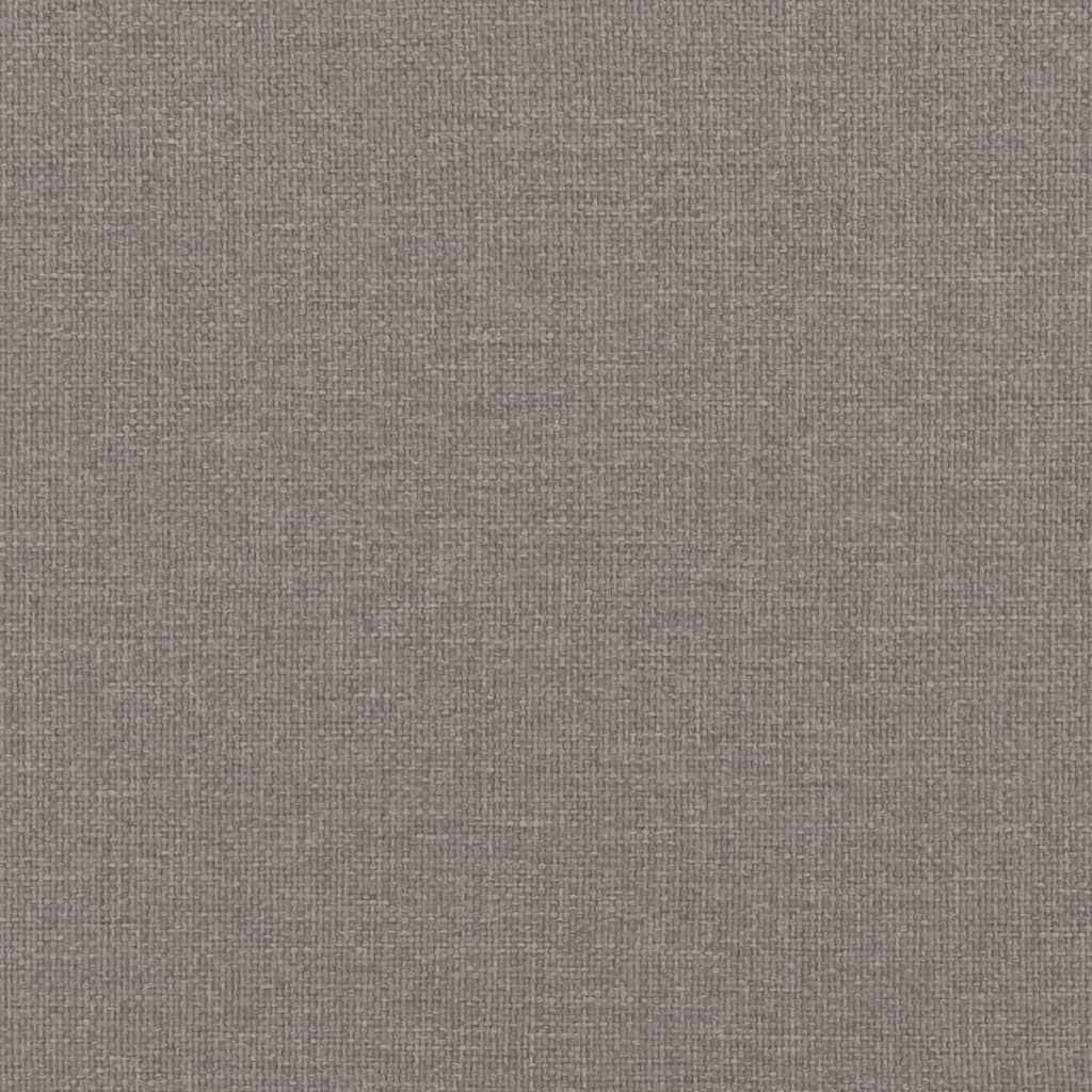 Pat box spring cu saltea, gri taupe, 120x200 cm, textil
