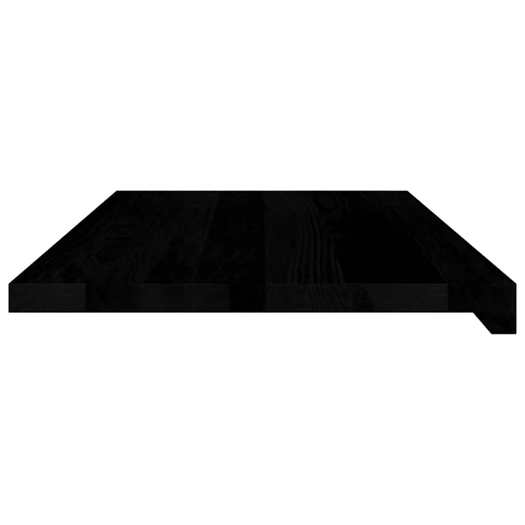 Glafuri 2 buc maro închis 80x40x2 cm lemn masiv de stejar