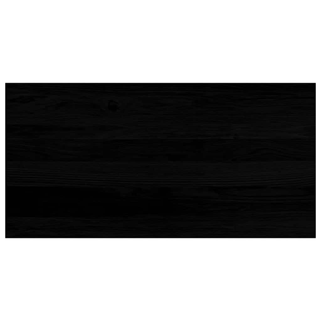 Glafuri 2 buc maro închis 80x40x2 cm lemn masiv de stejar