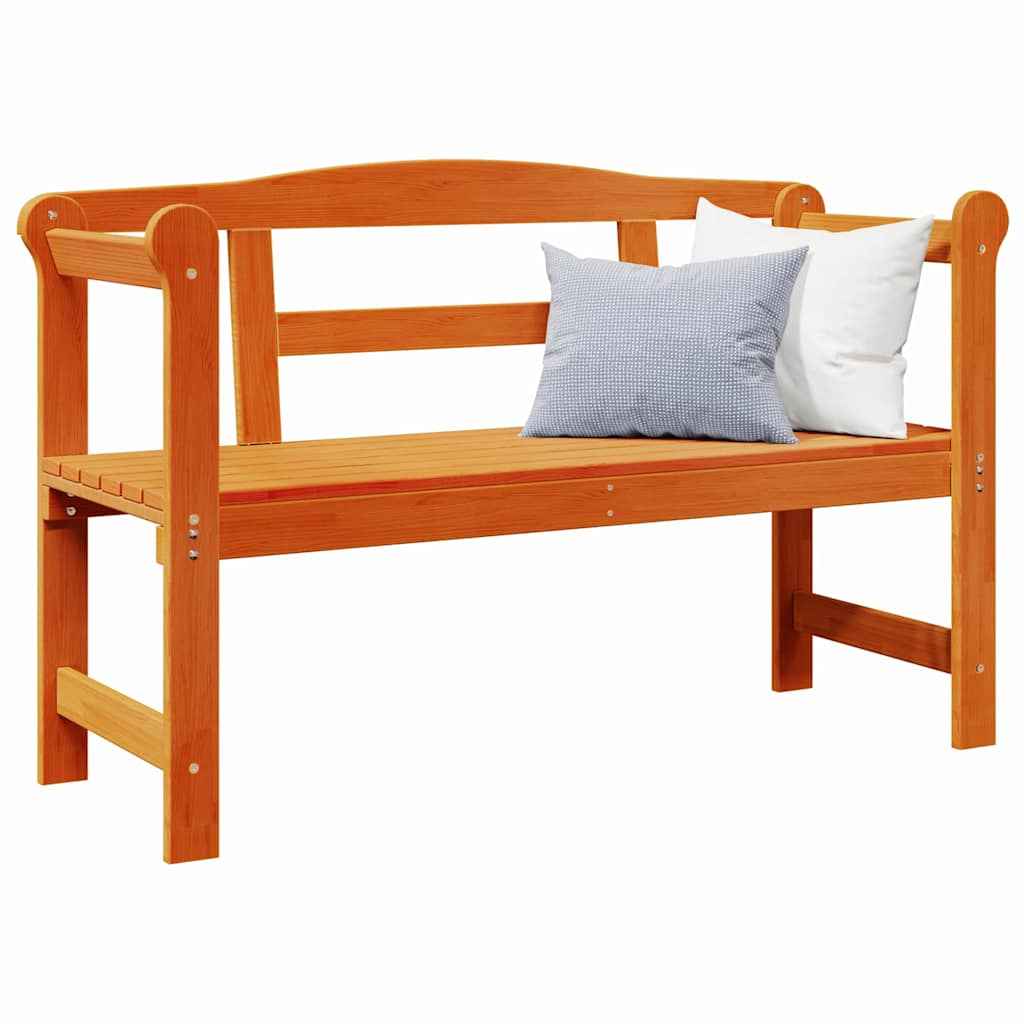 Bancă de exterior Maro 119 x 76 x 44cm Lemn masiv de pin