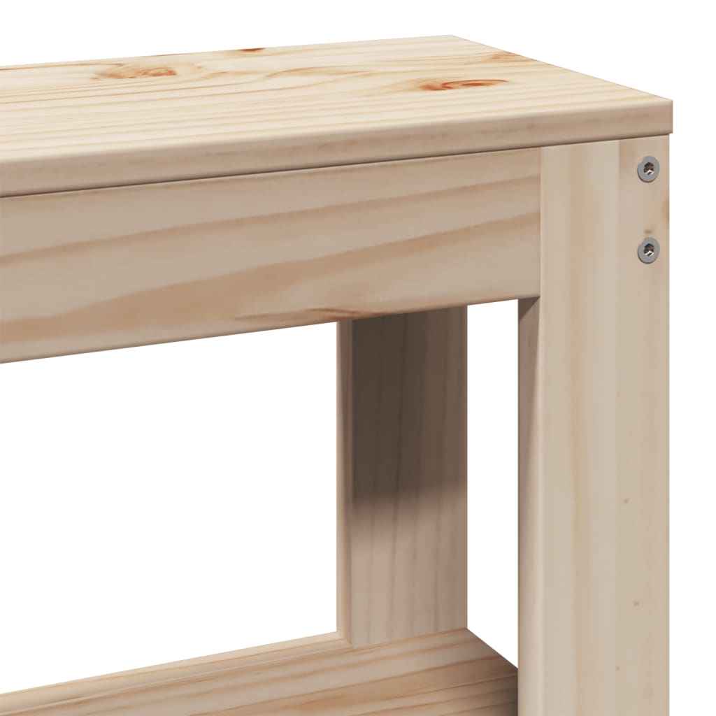 Cadru de pat cu tăblie, 160x200 cm, lemn masiv de pin