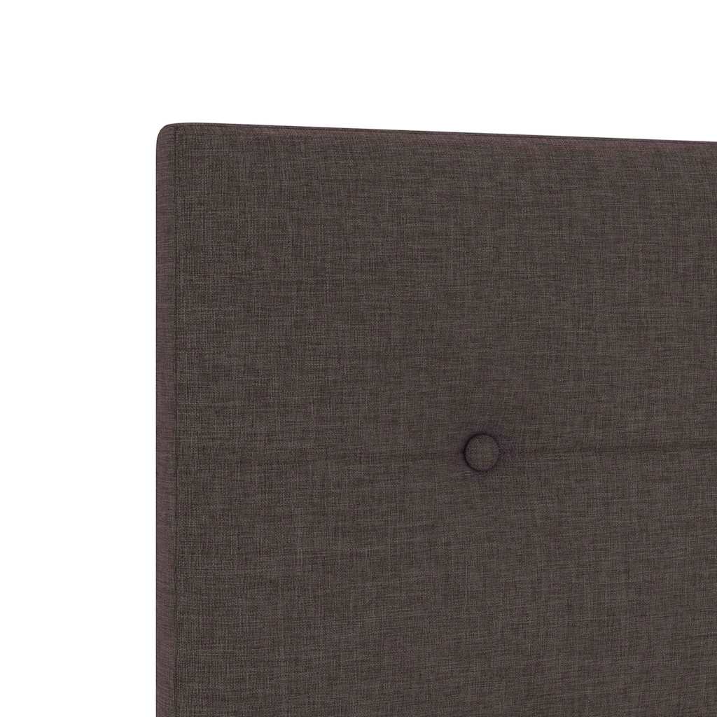 Tăblie LED cu lumini cu bandă LED Maro închis 90 cm Poliester