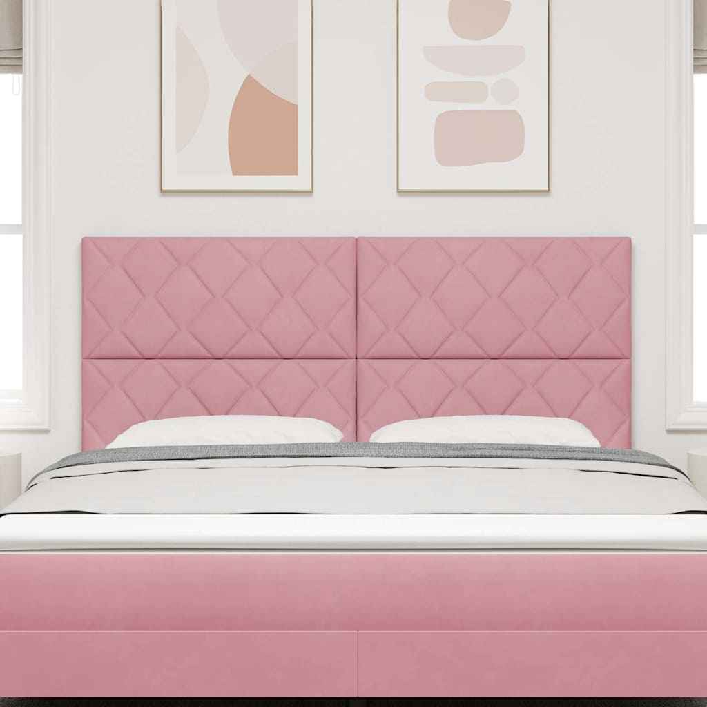 Tăblie LED Roz 180 cm Piele artificială