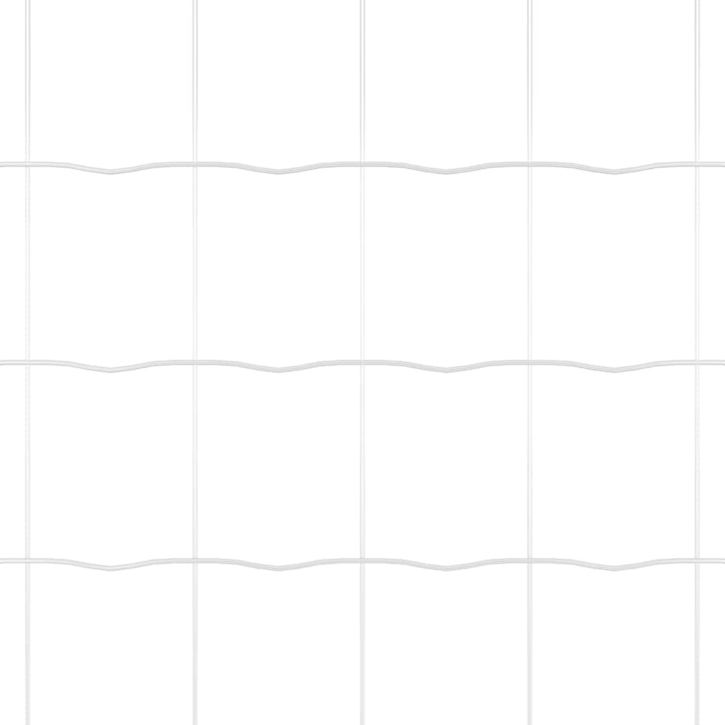 Îngrădire cu stâlpi Argintiu 1.6 x 10 m Oțel