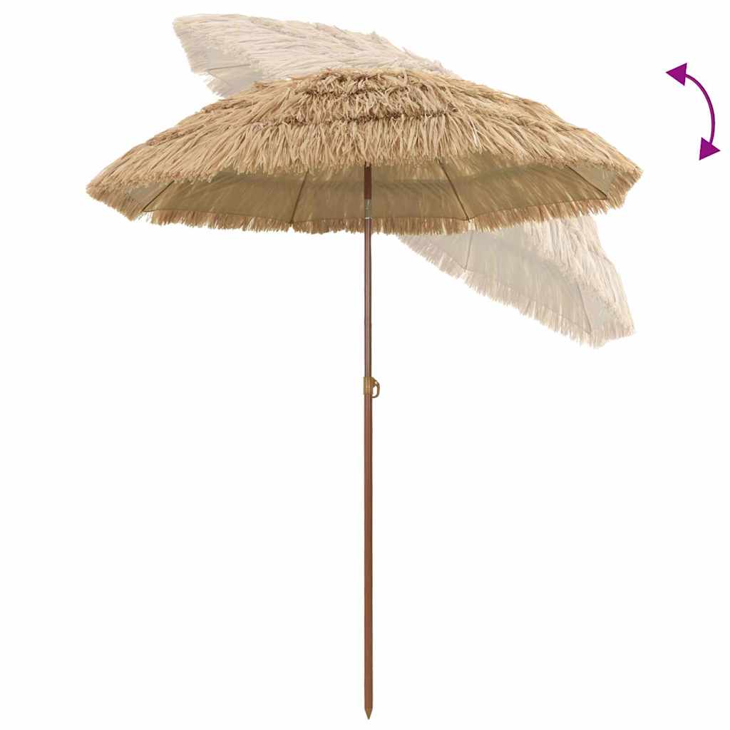 Parasol de Grădină natural 160 x 160 x 196 cm