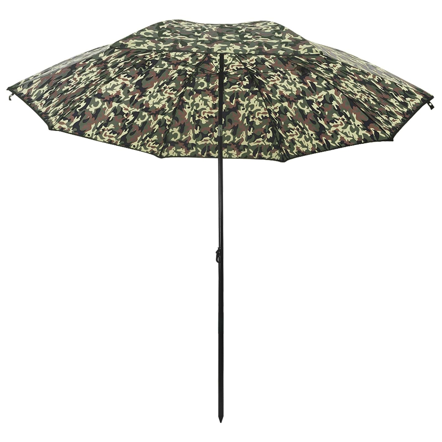 Umbrelă pentru Pescuit Camuflaj 300 x 240 cm Poliester Oxford