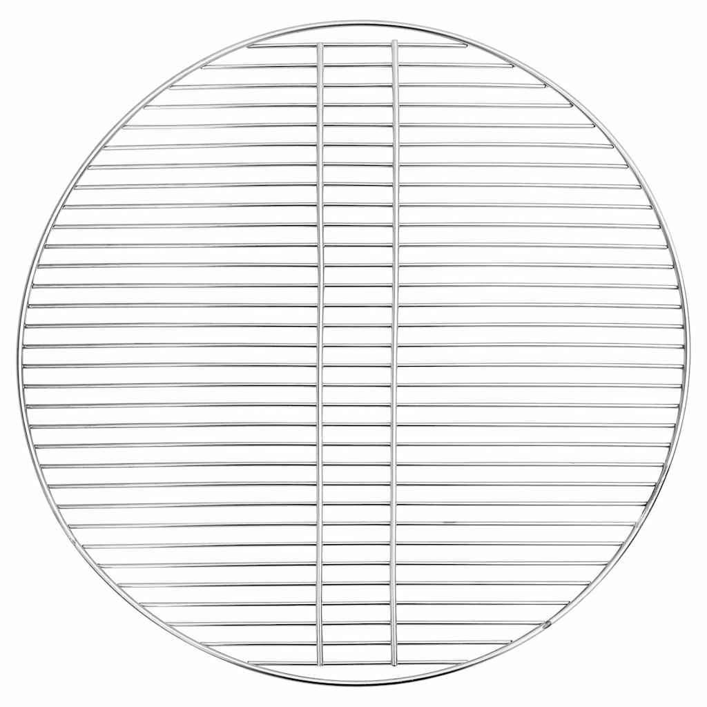 Grătar pentru grătar Argintiu 60 x 60 cm Oţel inoxidabil