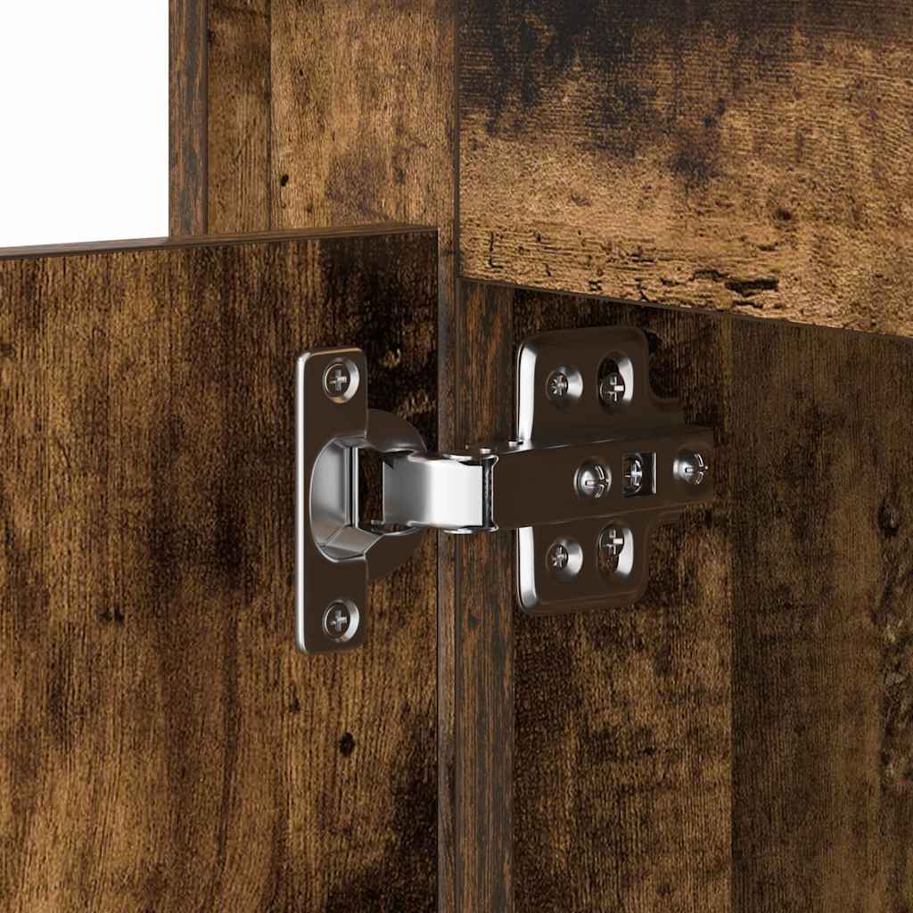 Dulap de noapte Stejar fumuriu 44 x 34,5 x 45 cm Lemn compozit