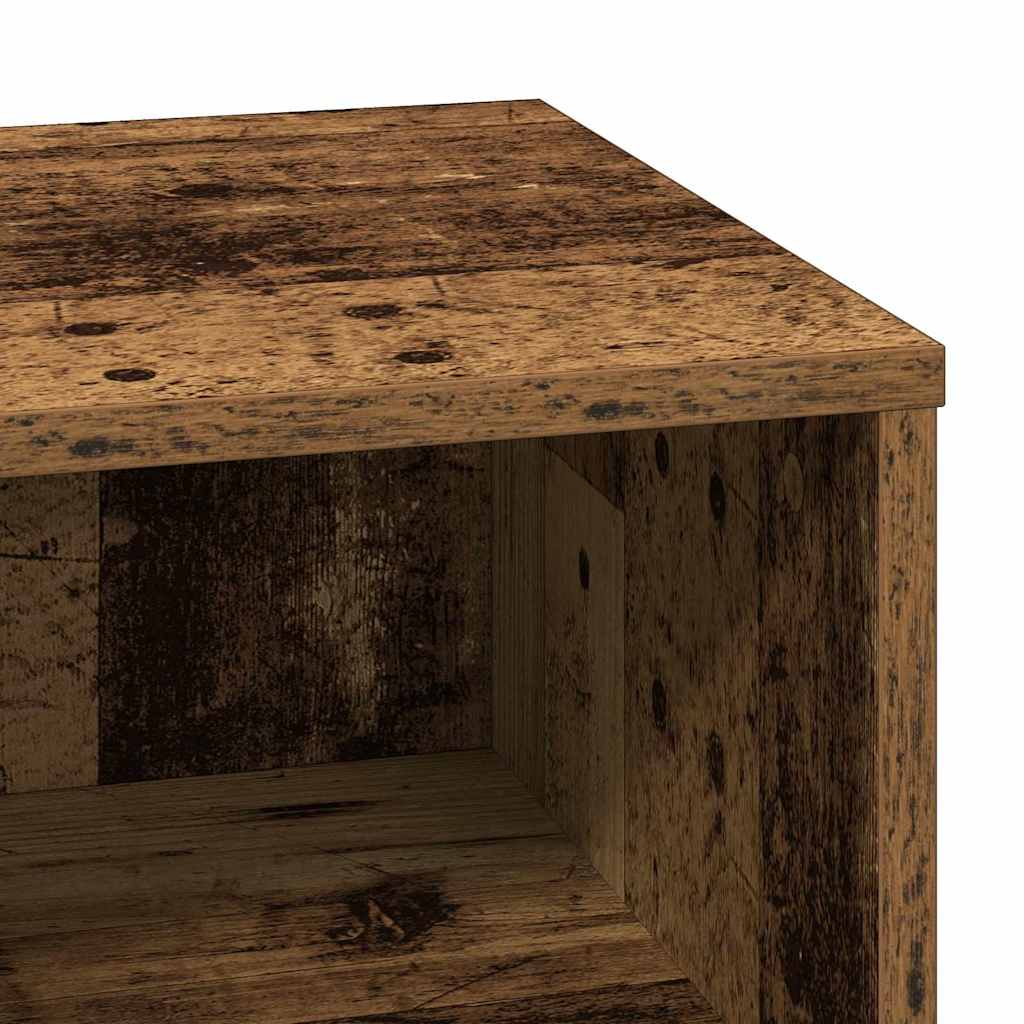 Dulap de noapte cu sertar 2 pcs Lemn vechi 50 x 34,5 x 50 cm