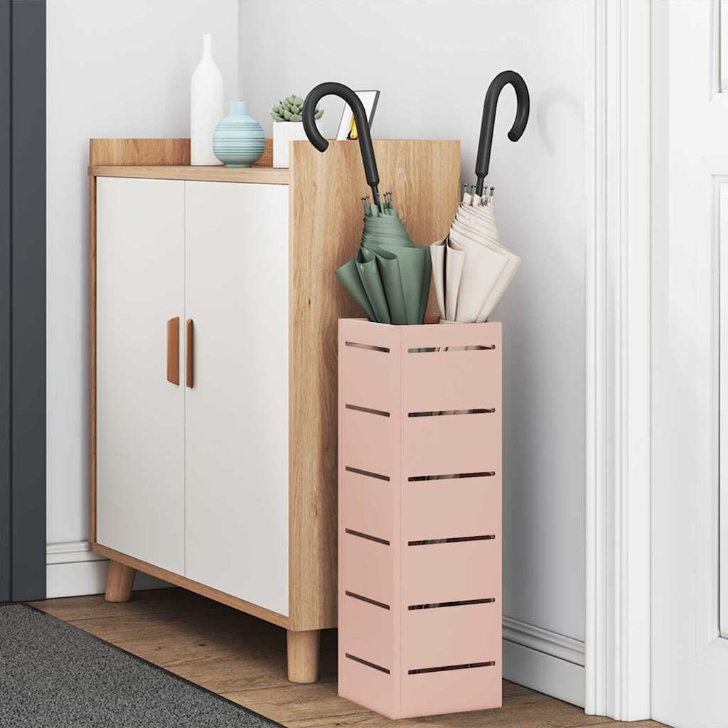 Suport pentru umbrele Roz 15,5 x 15,5 x 49 cm Metal