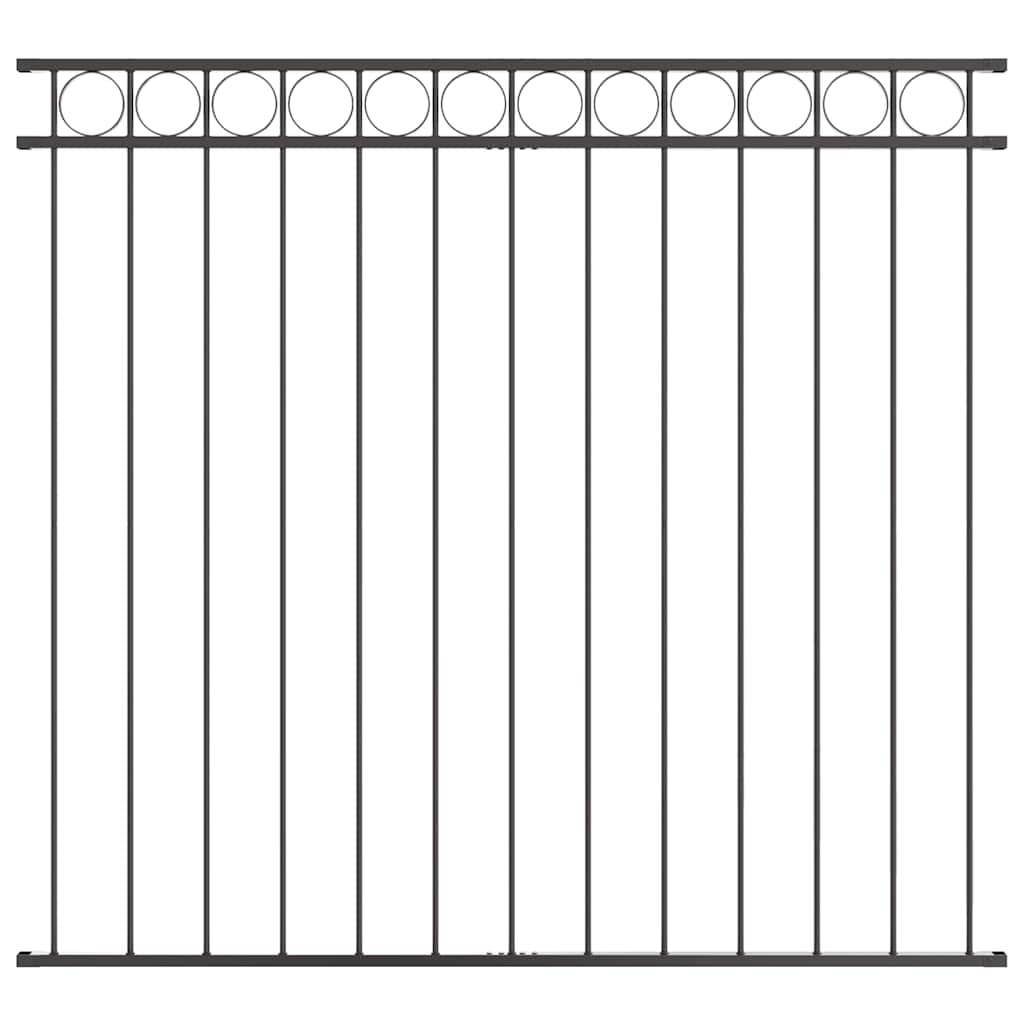 Element de gard Gri 170 x 120 cm Oțel