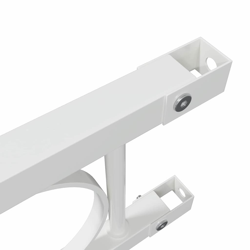 Element de gard Alb 170 x 120 cm Oțel