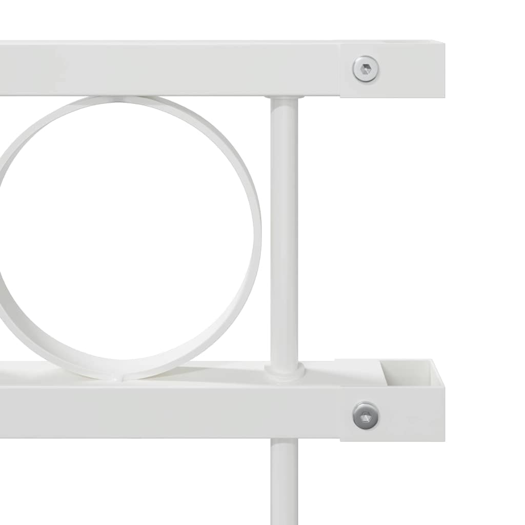 Element de gard Alb 170 x 150 cm Oțel