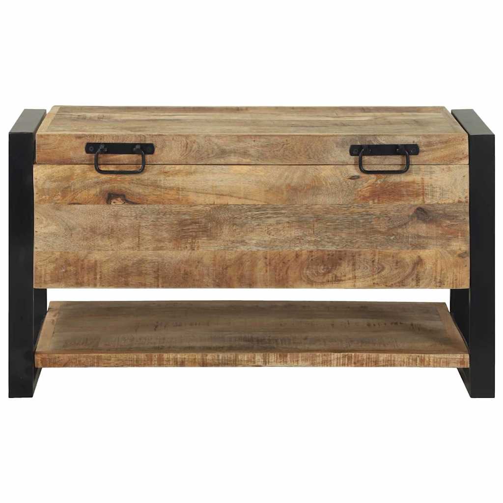 Cutie de depozitare Maro 80 x 35 x 45 cm Lemn masiv de mango