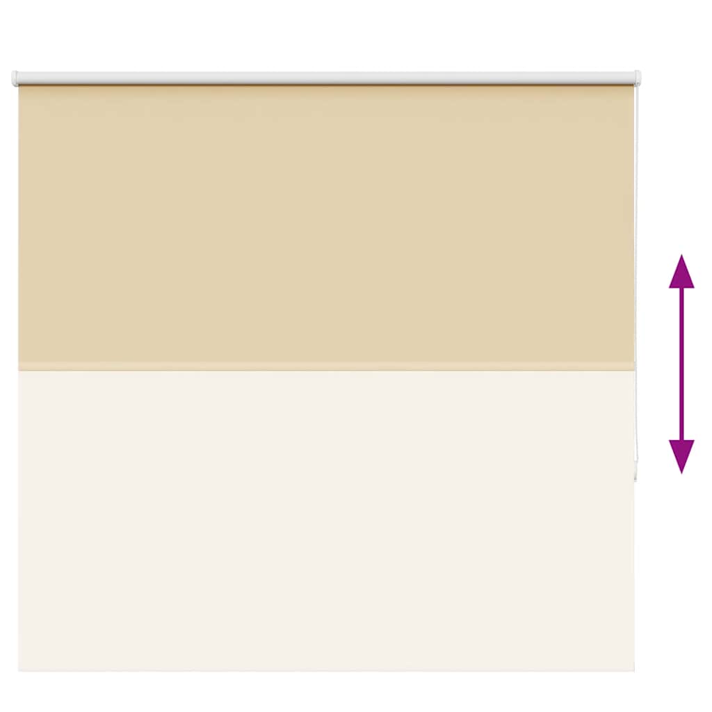 Jaluzea cu role opace bej 155x150 cm lățime material 151,6 cm