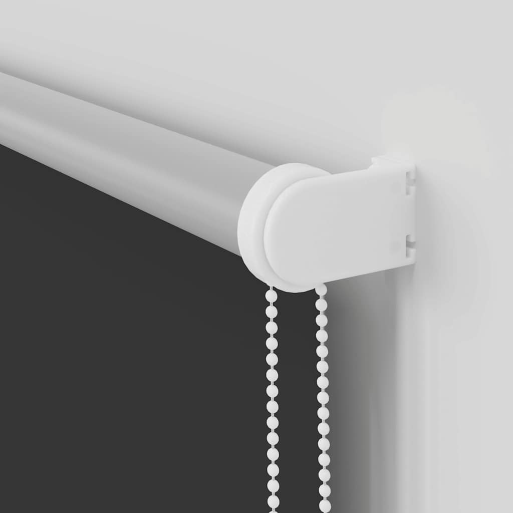 Jaluzea cu role opace negru 140x210 cm Lățime material 136,6 cm